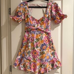 Hello Molly Colorful Floral Dress